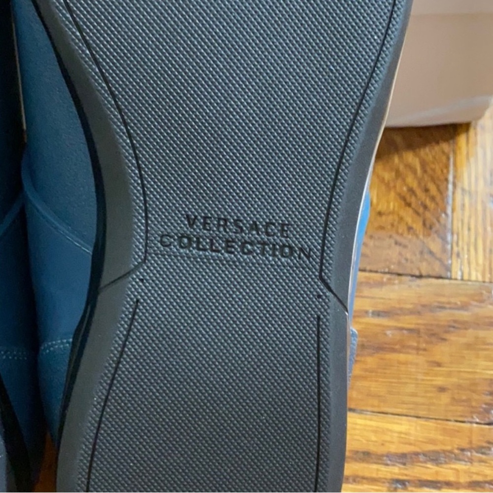 Blue Versace Collection Shoes - Picture 6 of 7